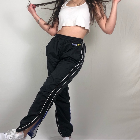 Vintage Reebok track/splash pants - Picture 3 of 7